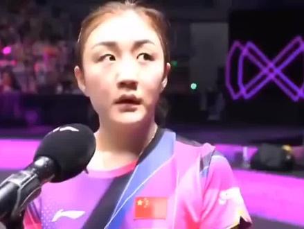 河北女乒被绝杀失冠,输在排兵布阵,陈梦一句话引争议!