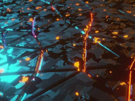 #动态循环壁纸 #Blender 竖屏版本来了