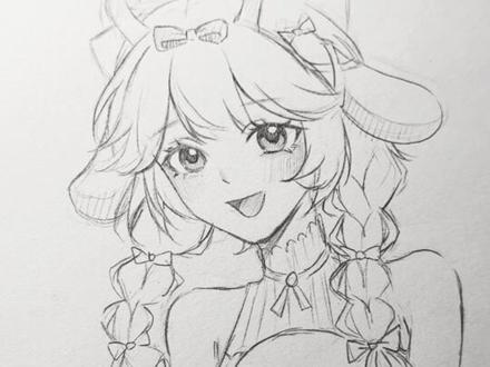 下次画谁! #瑶 #瑶大耳狗 #画画 #手绘 #王者荣耀