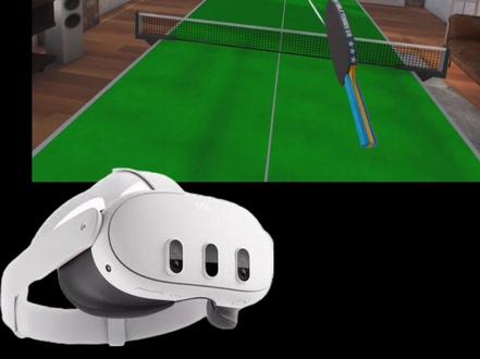 这是我目前买的游戏最喜欢玩的#vr #运动 #quest3#乒乓球 #加州