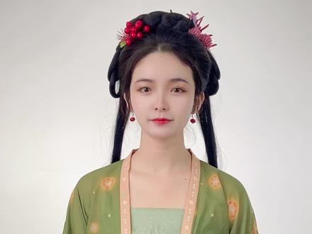 唐制齐胸的穿法教程来啦,新手姐妹们看过来哦#重回汉唐 #唐制汉服穿衣顺序 #汉服穿搭