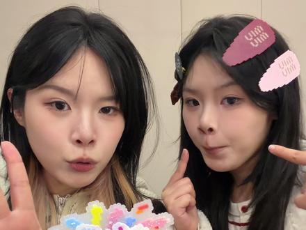 姐妹拼豆pk!谁的更好看? #拼豆 #闺蜜 #手工diy #拼豆日常