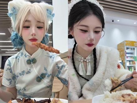 第一次尝试的双人vlog #甜妹的梦幻联动 #sk #sk吹风机 #sk小涵#团播 @小涵Ree💜