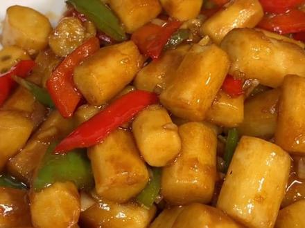 铁棍山药的1000种做法之爆炒山药#美食 #铁棍山药 #山药的神仙吃法 @怀沁园农产品