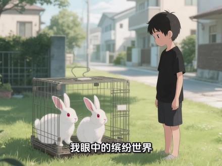 三上第五单元习作~我眼中的缤纷世界~小白兔