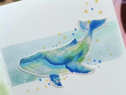 画画的时候总觉得,所有的烦恼都会被这样的温柔化解
愿这只小鲸鱼能带给你一整天的好心情,也愿你总能在生活里找到属于自己的治愈时刻呀~#油画棒 #油画棒教程 #新手绘画教程