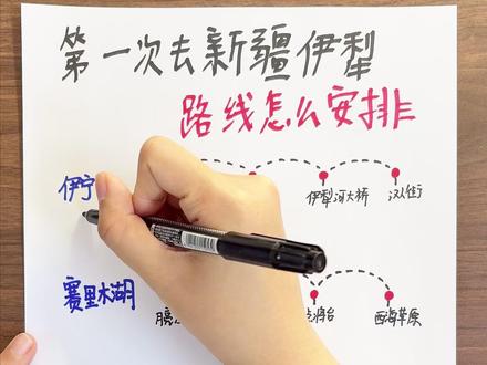 如果你是第一次来新疆伊犁,路线应该怎么安排? #伊犁 #新疆旅游 #旅游攻略 #新疆伊犁 #旅行推荐官