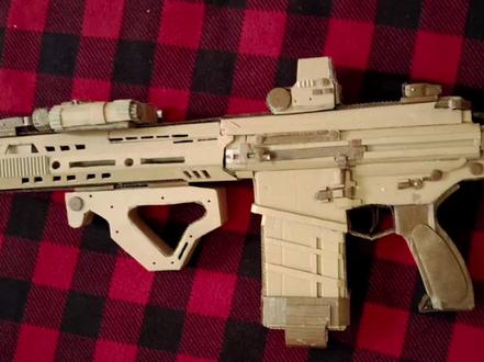 XM7战斗步枪 历时3天半#手工DIY#手工模型制作