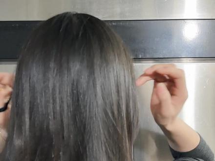 #发型 #扎头发 丸子头慢动作来啦🫣