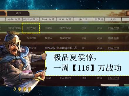 #三国志战略版 :夏侯惇的最强玩法,可以玩骑兵,也可以玩盾兵 #夏侯惇
