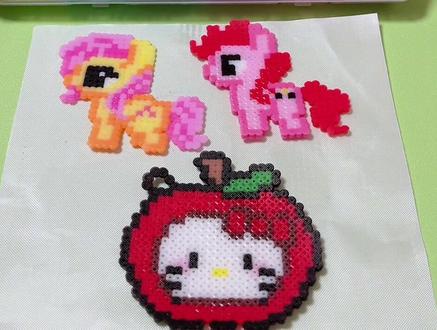 儿童拼豆玩具 拼豆玩具#拼豆 #手工diy #创意手工