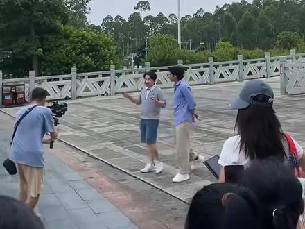 好多网友拍到王祖蓝来到桂平啦 #广西 #桂平 #王祖蓝