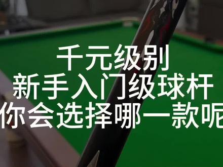 你会选择哪款球杆呢?快来打在下方评论区吧!#台球器材 #球杆 #全网回收置换品牌球杆