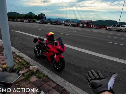 用心改的车当然帅啦#赛250mini版 #女骑 #大疆