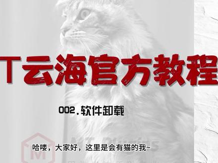 002.网络版本卸载教程