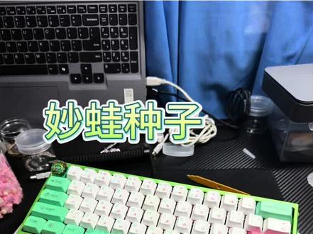 妙蛙种子|wooting60v2满改分享 #键盘组装 #好看的外设 #wooting60v2 #客制化键盘 #小众礼物