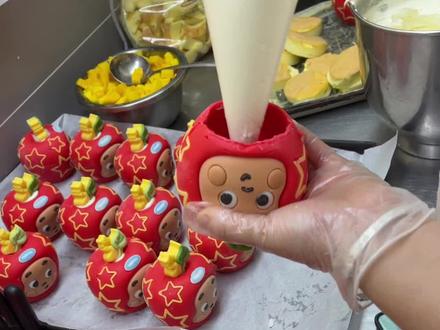 平安果制作过程#平安夜#圣诞节快乐#宿迁蛋糕