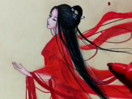 教你画古风女子