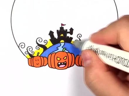 万圣节主题手抄报边框来了,你知道吸血鬼最害怕的东西是什么吗?