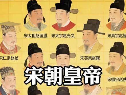 宋朝的皇帝谁排名第一 #宋朝皇帝#赵匡胤#宋仁宗
