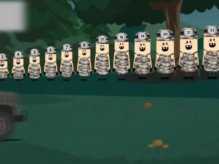 看动画学奥数:阅兵前的选拔—偶数项和奇数项等差数列的求和技巧 #小学数学 #奥数 #知识点总结 #解题技巧 #必考考点