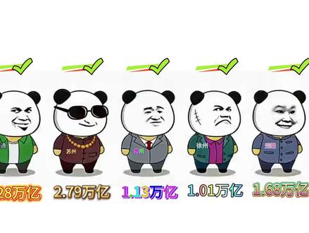 2025年江苏十三太保GDP数据前6名预测!压力给到了苏G!苏G是谁?#江苏 #江苏十三太保 #江苏dou知道 #苏州 #苏G