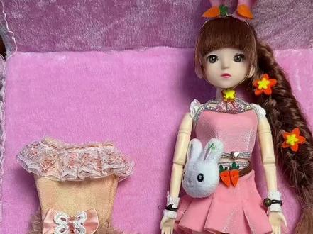 小舞换装教程#芭比娃娃手工 #小舞娃娃 #芭比公主娃娃玩具 #打包发货 #种草激励计划