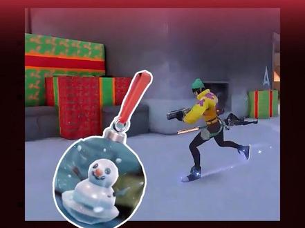 雪球大战模式上线!// 圣诞节 #无畏契约