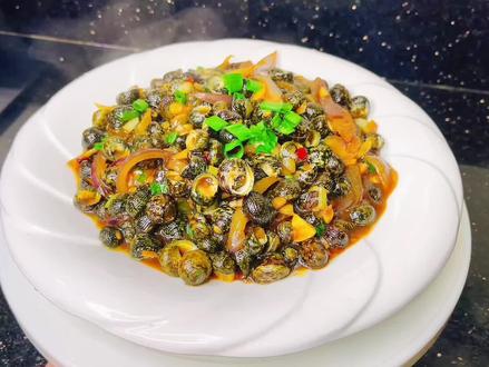 家常菜篇——【爆炒芝麻螺】#我的厨房日记 #同城美食 #山海宁德 #跟抖音学做菜