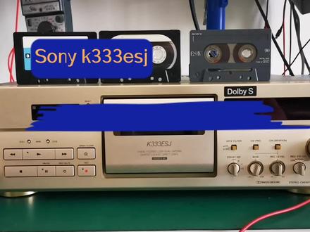 Sony TC-K333ESJ 卡座偏磁测试#卡座 #卡座维修