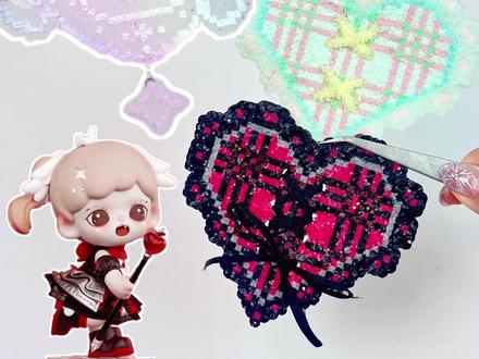 拼豆格利特烫‼️女人多的行业发展就是快‼️ #手工diy #拼豆