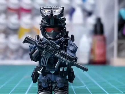 三角洲行动威龙人仔深蓝干员红狼蚀金玫瑰武器男孩子拼装积木玩具#积木玩具 #金玫瑰 #威龙积木 #三角洲积木 #三角洲玩家