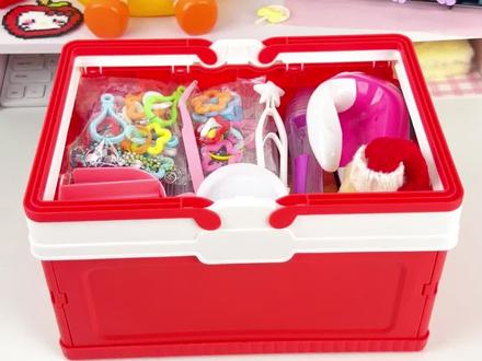 这个拼豆套装是来报恩的吧,送的这个折叠箱也太使用啦!! #拼豆 #手工diy #女孩玩具 #diy材料包 #超全拼豆攻略