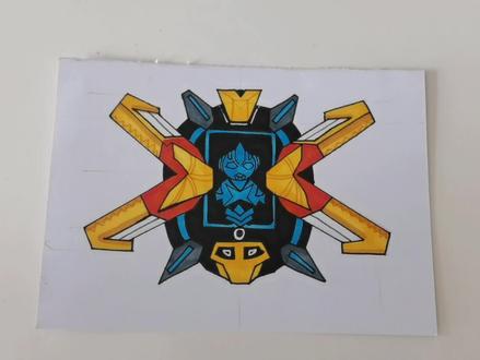 艾克斯奥特曼升华器这样画!不会你打我#奥特曼 #画画 #艾克斯奥特曼 #升华器 #简笔画