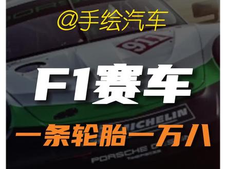 F1赛车最便宜的轮胎都要一万八#汽车 #汽车知识 #F1 #汽车好物 #带你懂车 #带你懂车男人的玩具 #抖音汽车