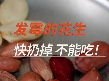 变质的干花生,看了放大以后你还敢吃吗? #黄曲霉素 #干花生 #显微镜