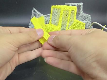 工程机械系列|3D打印笔铲车详细制作教程#3D打印笔 #亲子手工 #工程车 #玩具自制 #创造力开发