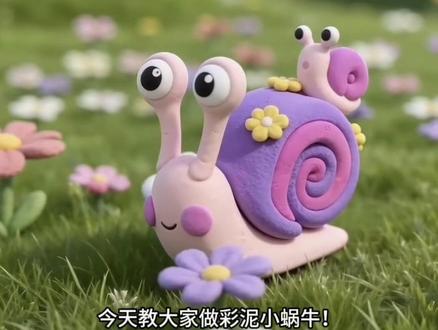 三年级湘美版《动物的家园》拓展课程——彩泥小蜗牛!
#美术老师的日常 #郑州摄影跟拍#彩泥手工 #创作者中心 #创作灵感