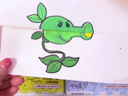 有趣又搞笑的折叠画,有没有被惊喜到,快做一个试试吧! #手绘画 #手工DIY #折叠画