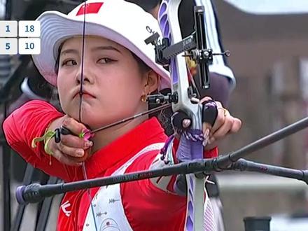 2023曼谷亚洲射箭锦标赛反曲女子个人铜牌决赛 精彩片段#上热门