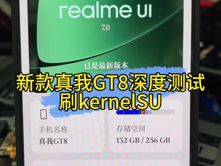 真我GT8申请深度测试7天,刷kernelSU。#真我gt8 #真我深度测试 #root #kernelSU #清明放假通知