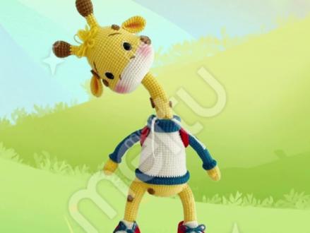 #钩织教程#我的手工作品#歪脖长颈鹿钩织教程