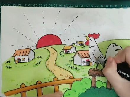 #萌知计划 #简笔画 #手绘 #手绘古诗词 #唐寅 #古诗配画 @抖音青少年