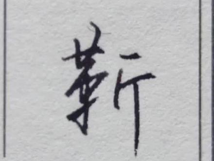 百家姓 芮羿储靳 手写行书 硬笔书法