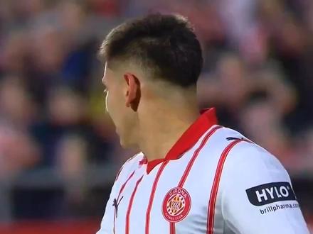 赫罗纳 2:1 巴萨 #埃切维里 部分集锦