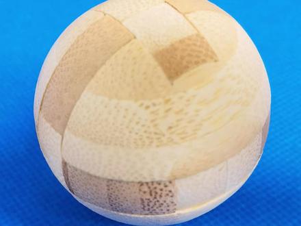 鲁班锁之圆球锁,分解和复原详细教程,你学废了吗?#益智玩具 #鲁班锁 #孔明锁 #圆球锁