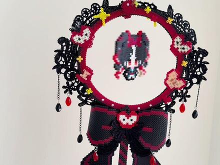 进群领教程 禁商用代拼二传
人物图纸来自:@茹比大王 感谢老师图纸❤️
#晒出我的拼豆作品 #我在抖音玩拼豆 #王者荣耀安琪拉