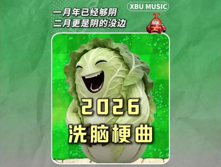 26年2月洗脑梗曲,全听过的把自己加进去! #丹尼尔 #我的刀盾 #白菜对我笑 #梗 #洗脑神曲