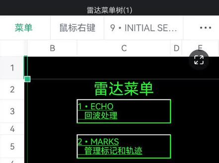 古野雷达中英操作说明#船舶操作#专业的事交给专业的人