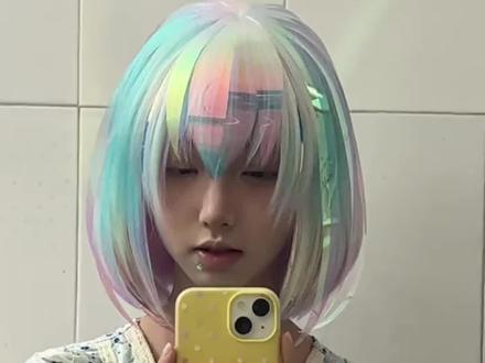 钻石假发教程 #cos造型假发 #钻石假发教程